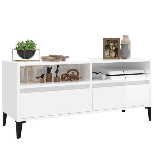 VXL8720845878092_g_en_hd_2.jpg vidaXL TV skrinka lesklá biela 100x34,5x44,5 cm kompozitné drevo – Obrázok 4