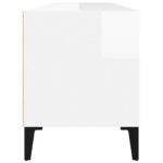vidaXL TV skrinka lesklá biela 100x34,5x44,5 cm kompozitné drevo – Obrázok 7