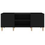 vidaXL Skrinka na platne čierna 121x38x48 cm kompozitné drevo – Obrázok 5