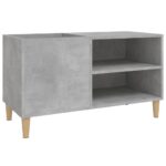 vidaXL Skrinka na platne betónovosivá 84,5x38x48 cm kompozitné drevo – Obrázok 2