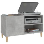 vidaXL Skrinka na platne betónovosivá 84,5x38x48 cm kompozitné drevo – Obrázok 4