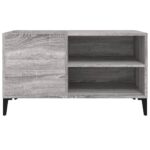 vidaXL Skrinka na platne sivá sonoma 84,5x38x48 cm kompozitné drevo – Obrázok 5
