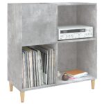 vidaXL Skrinka na platne betónovosivá 84,5x38x89 cm kompozitné drevo – Obrázok 4