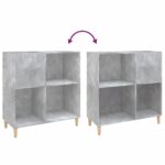 vidaXL Skrinka na platne betónovosivá 84,5x38x89 cm kompozitné drevo – Obrázok 7