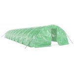 vidaXL Fóliovník s oceľovým rámom zelený 90 m² 18x5x2,3 m – Obrázok 2