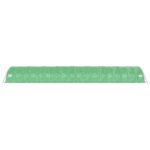 vidaXL Fóliovník s oceľovým rámom zelený 90 m² 18x5x2,3 m – Obrázok 5
