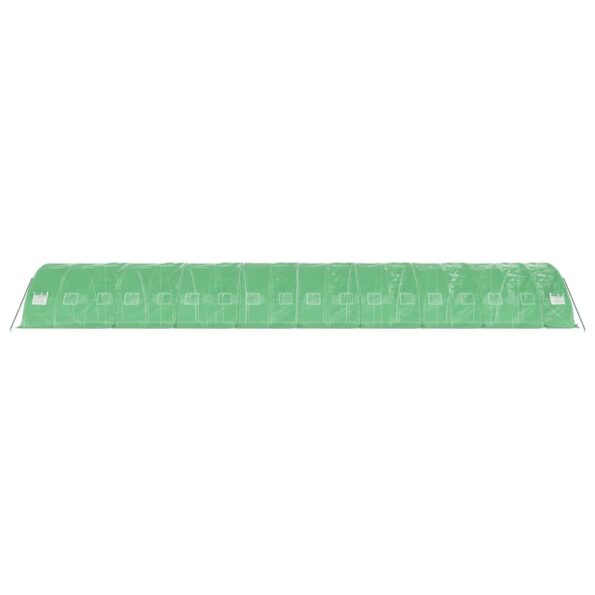 VXL8720845891763_g_en_hd_3.jpg vidaXL Fóliovník s oceľovým rámom zelený 90 m² 18x5x2,3 m – Obrázok 5