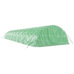 vidaXL Fóliovník s oceľovým rámom zelený 90 m² 18x5x2,3 m – Obrázok 6