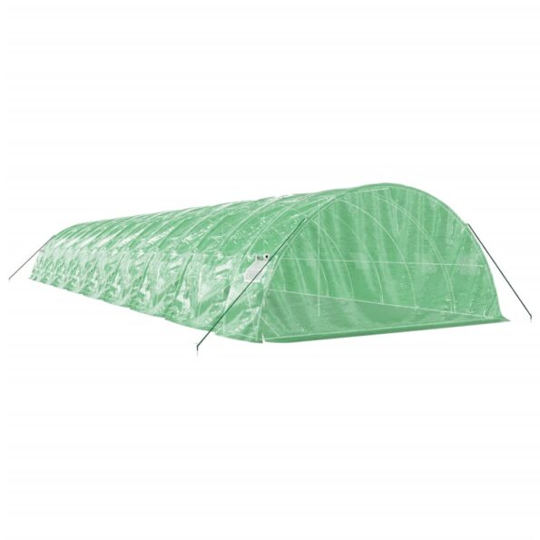 VXL8720845891763_g_en_hd_4.jpg vidaXL Fóliovník s oceľovým rámom zelený 90 m² 18x5x2,3 m – Obrázok 6