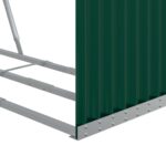 vidaXL Držiak na polená zelený 120x45x100 cm pozinkovaná oceľ – Obrázok 7