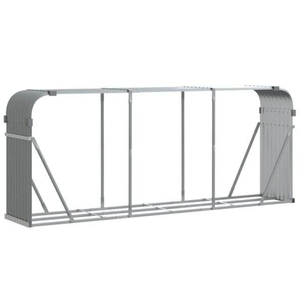 VXL8720845897000_a_en_hd_1.jpg vidaXL Držiak na polená bledosivý 234x45x100 cm pozinkovaná oceľ – Obrázok 2