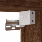 vidaXL 4-dielna súprava TV skriniek hnedý dub spracované drevo – Obrázok 6