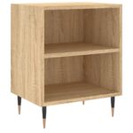 vidaXL Nočné skrinky 2 ks dub sonoma 40x30x50 cm kompozitné drevo – Obrázok 4