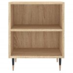 vidaXL Nočné skrinky 2 ks dub sonoma 40x30x50 cm kompozitné drevo – Obrázok 5