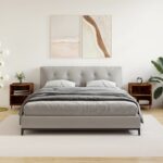 vidaXL Nočné skrinky 2 ks dymový dub 40x30x50 cm kompozitné drevo