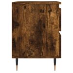 vidaXL Nočné stolíky 2 ks dymový dub 40x35x50 cm kompozitné drevo – Obrázok 7