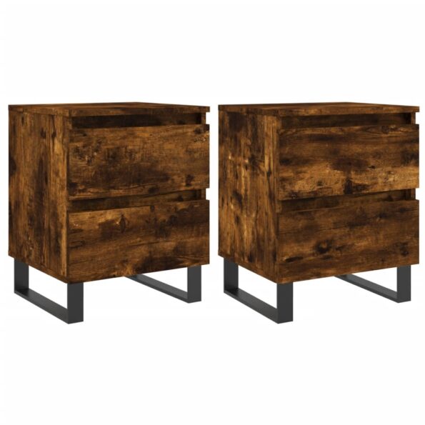 VXL8720845905545_a_en_hd_1.jpg vidaXL Nočné stolíky 2 ks dymový dub 40x35x50 cm kompozitné drevo – Obrázok 2