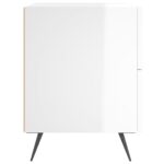 vidaXL Nočný stolík vysoký lesk biely 40x35x47,5 cm kompozitné drevo – Obrázok 5