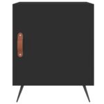 vidaXL Nočné stolíky 2 ks čierne 40x40x50 cm kompozitné drevo – Obrázok 6