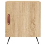 vidaXL Nočné stolíky 2 ks dub sonoma 40x40x50 cm kompozitné drevo – Obrázok 6