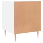vidaXL Nočný stolík biely 40x40x50 cm kompozitné drevo – Obrázok 8