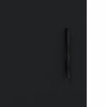 vidaXL Nočný stolík čierny 40x40x50 cm kompozitné drevo – Obrázok 10