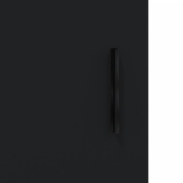 vidaXL Nočný stolík čierny 40x40x50 cm kompozitné drevo – Obrázok 10