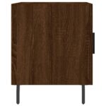 vidaXL Nočné stolíky 2 ks hnedý dub 40x40x50 cm kompozitné drevo – Obrázok 8
