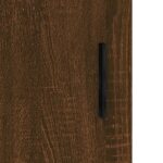 vidaXL Nočné stolíky 2 ks hnedý dub 40x40x50 cm kompozitné drevo – Obrázok 11
