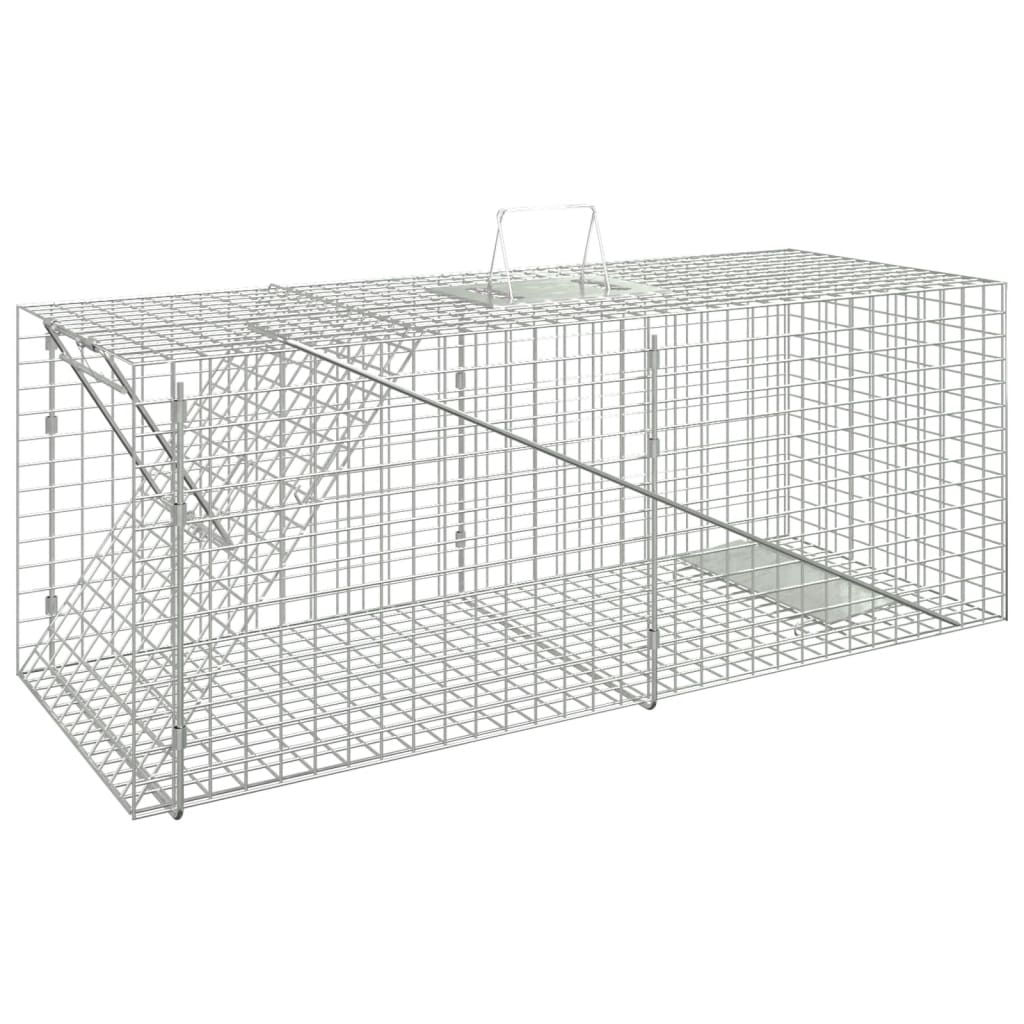 VXL8720845920784_a_en_hd_1.jpg vidaXL Pasca na zvieratá 64,5x25x26,5 cm pozinkované železo – Obrázok 1