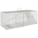 vidaXL Pasca na zvieratá 64,5x25x26,5 cm pozinkované železo – Obrázok 4