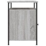 vidaXL Nočné stolíky 2 ks sivé sonoma 40x42x60 cm kompozitné drevo – Obrázok 8