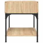 vidaXL Nočné stolíky 2 ks dub sonoma 40x41x50 kompozitné drevo – Obrázok 6