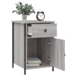vidaXL Nočné stolíky 2 ks sivé sonoma 40x42x60 cm kompozitné drevo – Obrázok 4