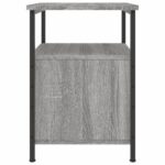 vidaXL Nočný stolík sivý sonoma 34x35,5x50 cm kompozitné drevo – Obrázok 7