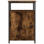 vidaXL Nočné stolíky 2 ks dymový dub 40x42x60 cm kompozitné drevo – Obrázok 7