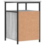 vidaXL Nočné stolíky 2 ks sivé sonoma 40x42x60 cm kompozitné drevo – Obrázok 9