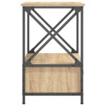vidaXL Nočné stolíky 2 ks, dub sonoma 50x41x65 cm, kompozitné drevo – Obrázok 8