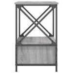 vidaXL Nočné stolíky 2 ks, sivá sonoma 50x41x65 cm, kompozitné drevo – Obrázok 8