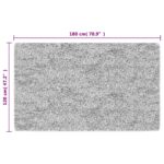 vidaXL Koberec umývateľný viacfarebný 120x180 cm protišmykový – Obrázok 8