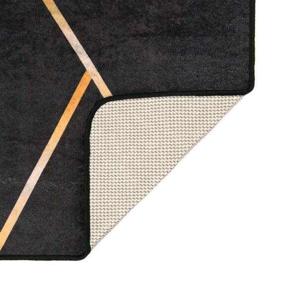 VXL8720845957070_g_en_hd_2.jpg vidaXL Koberec umývateľný čierno-zlatý 120x180 cm protišmykový – Obrázok 4