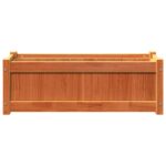 vidaXL Záhradné kvetináče 2 ks voskové hnedé masívna borovica – Obrázok 6