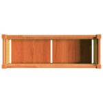 vidaXL Záhradné kvetináče 2 ks voskové hnedé masívna borovica – Obrázok 9