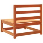 vidaXL Záhradná pohovka bez podrúčok vosková hnedá 70x70x67cm borovica – Obrázok 6