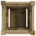 vidaXL Záhradné kvetináče 2 ks impregnovaná borovica – Obrázok 9