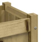 vidaXL Záhradné kvetináče 2 ks impregnovaná borovica – Obrázok 10