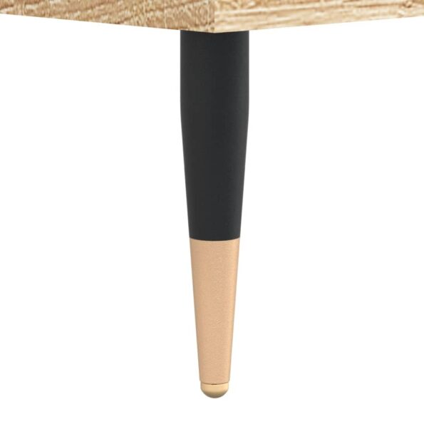 vidaXL Konferenčný stolík dub sonoma 90x50x36,5 cm spracované drevo – Obrázok 9