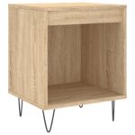 vidaXL Nočné stolíky 2 ks dub sonoma 40x35x50 cm kompozitné drevo – Obrázok 4