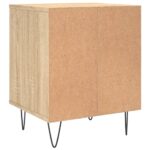 vidaXL Nočné stolíky 2 ks dub sonoma 40x35x50 cm kompozitné drevo – Obrázok 7