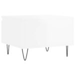vidaXL Konferenčné stolíky 2 ks lesklé biele 50x46x35 cm kompoz. drevo – Obrázok 9
